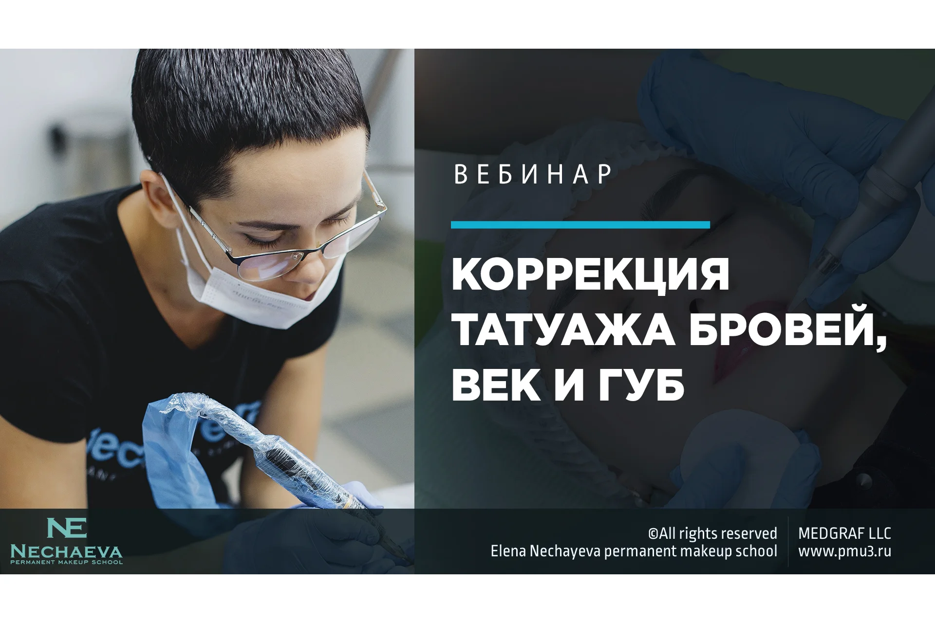 Коррекция татуажа бровей, век и губ (Елена Нечаева), фото 1 из 1.