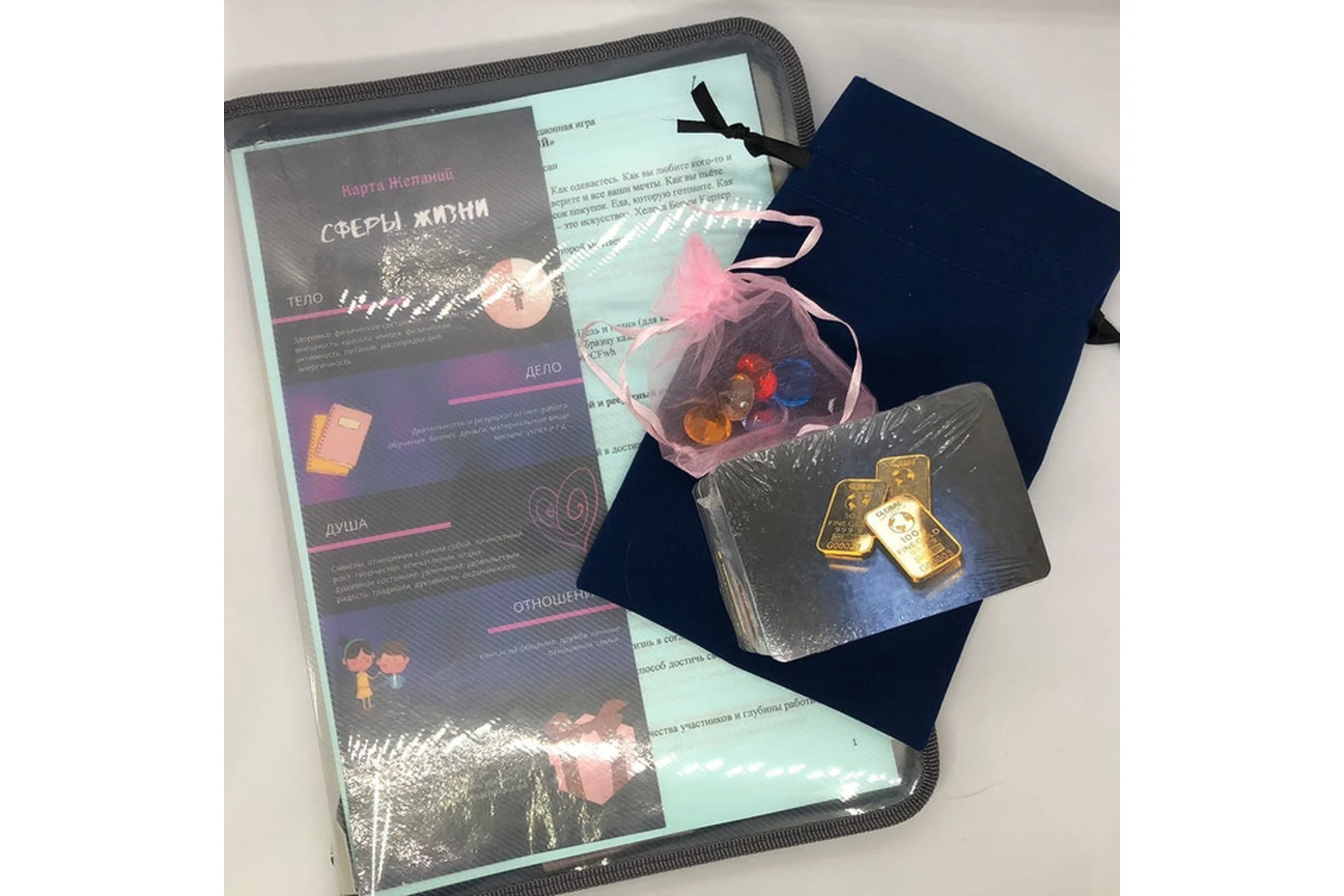 [Macards] Психологическая трансформационная игра «Карта желаний» ( Евгения Баксан), фото 1 из 1.