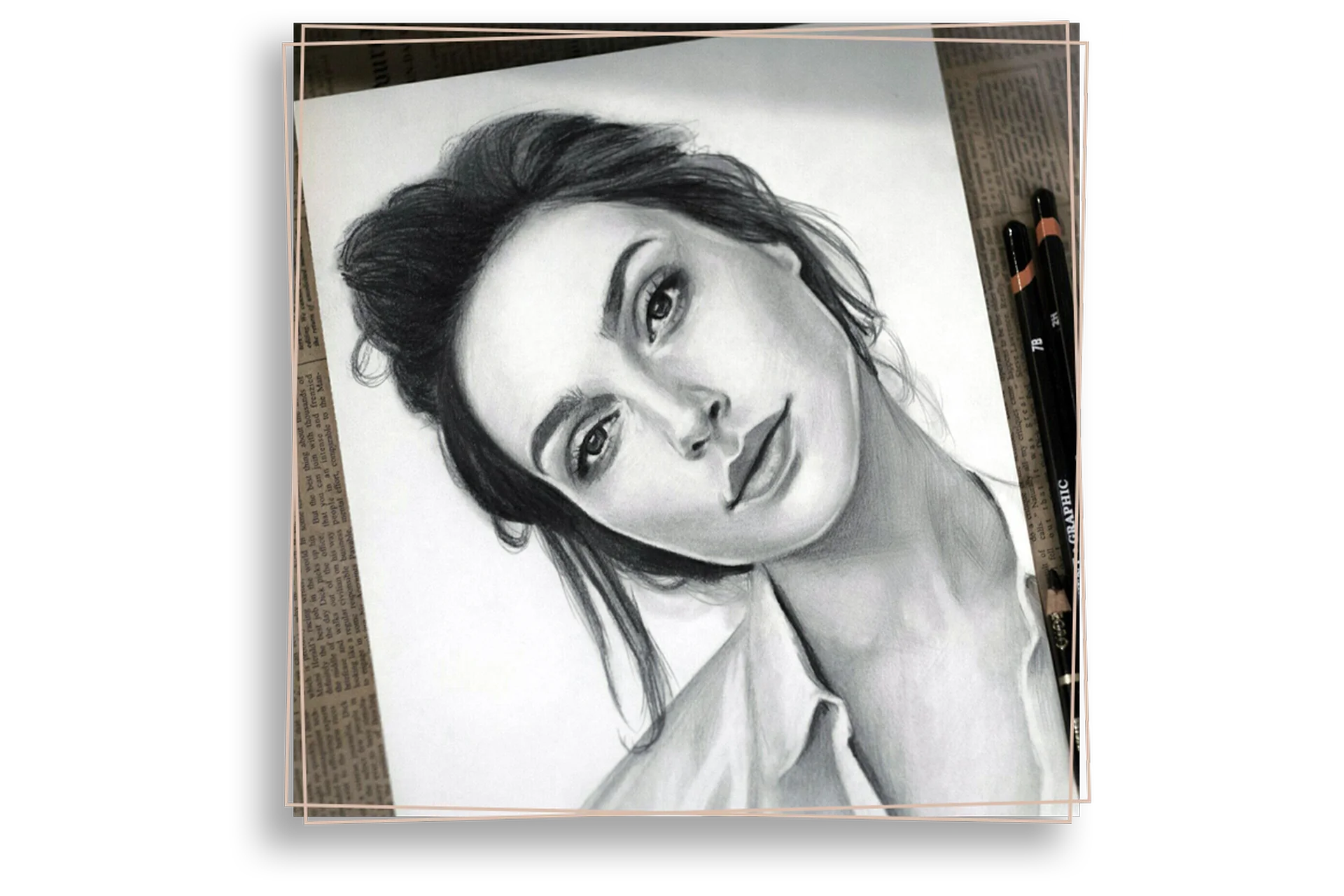 [ArtRassvet] Арт Портрет. Тариф «Базовый» (Анастасия Озерова), фото 1 из 1.