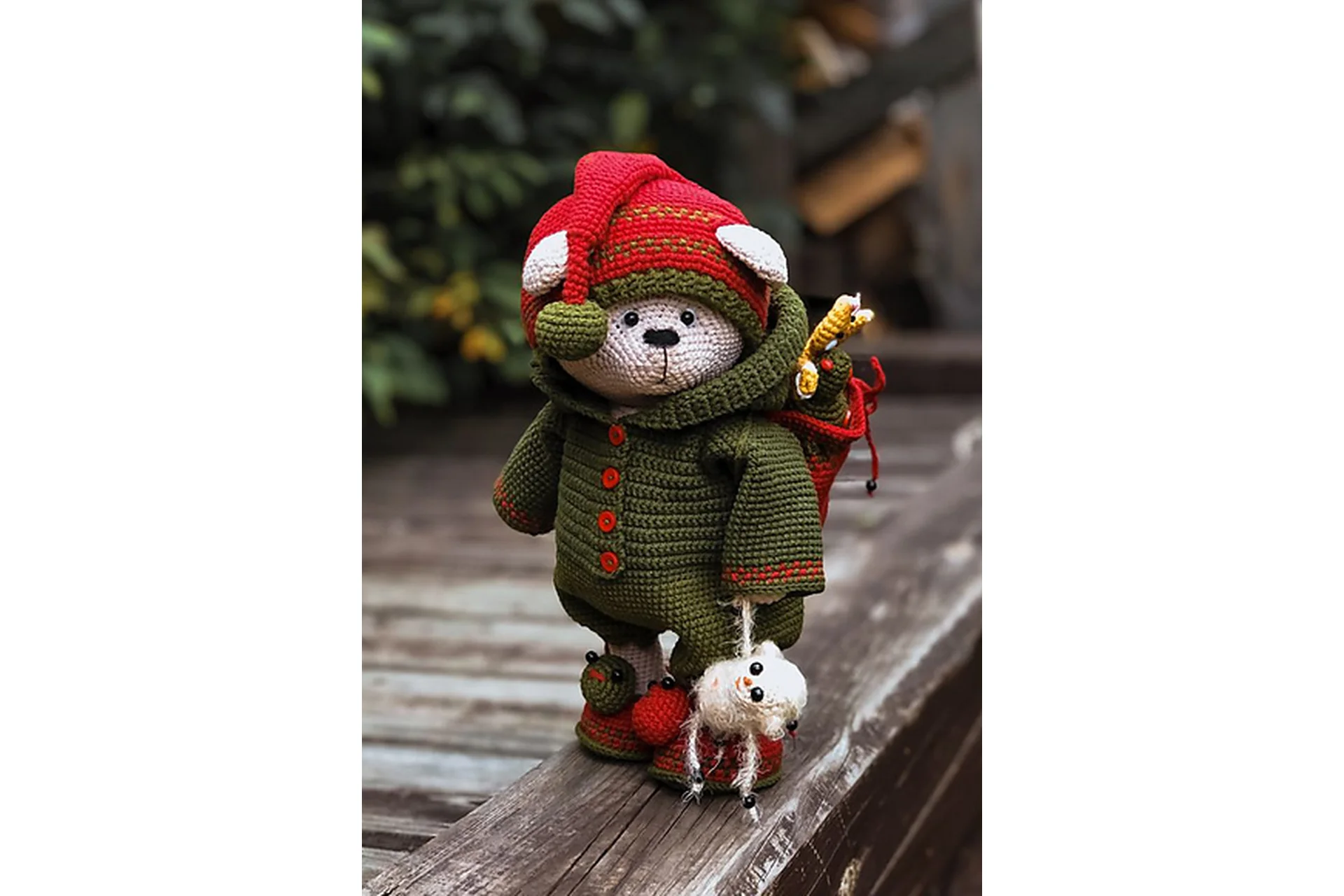 Рождественский наряд для Тедди (Светлана Лютик), фото 1 из 1.