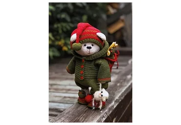 Рождественский наряд для Тедди (Светлана Лютик)