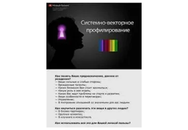 Системно-векторное профилирование, 2015 (Сергей Асеев)