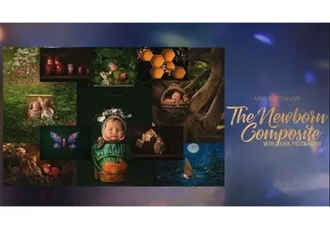 Newborn Composite Workshop. Композитная съемка новорожденных (Meg Bitton)