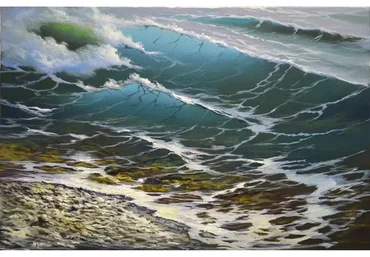 [Школа морского пейзажа] Камни в воде (Дмитрий Роза)