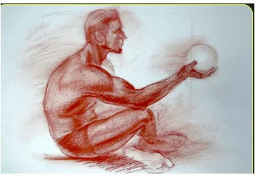 [kalachevaschool] Портрет гипсовой головы  (Дарья Остапенко)