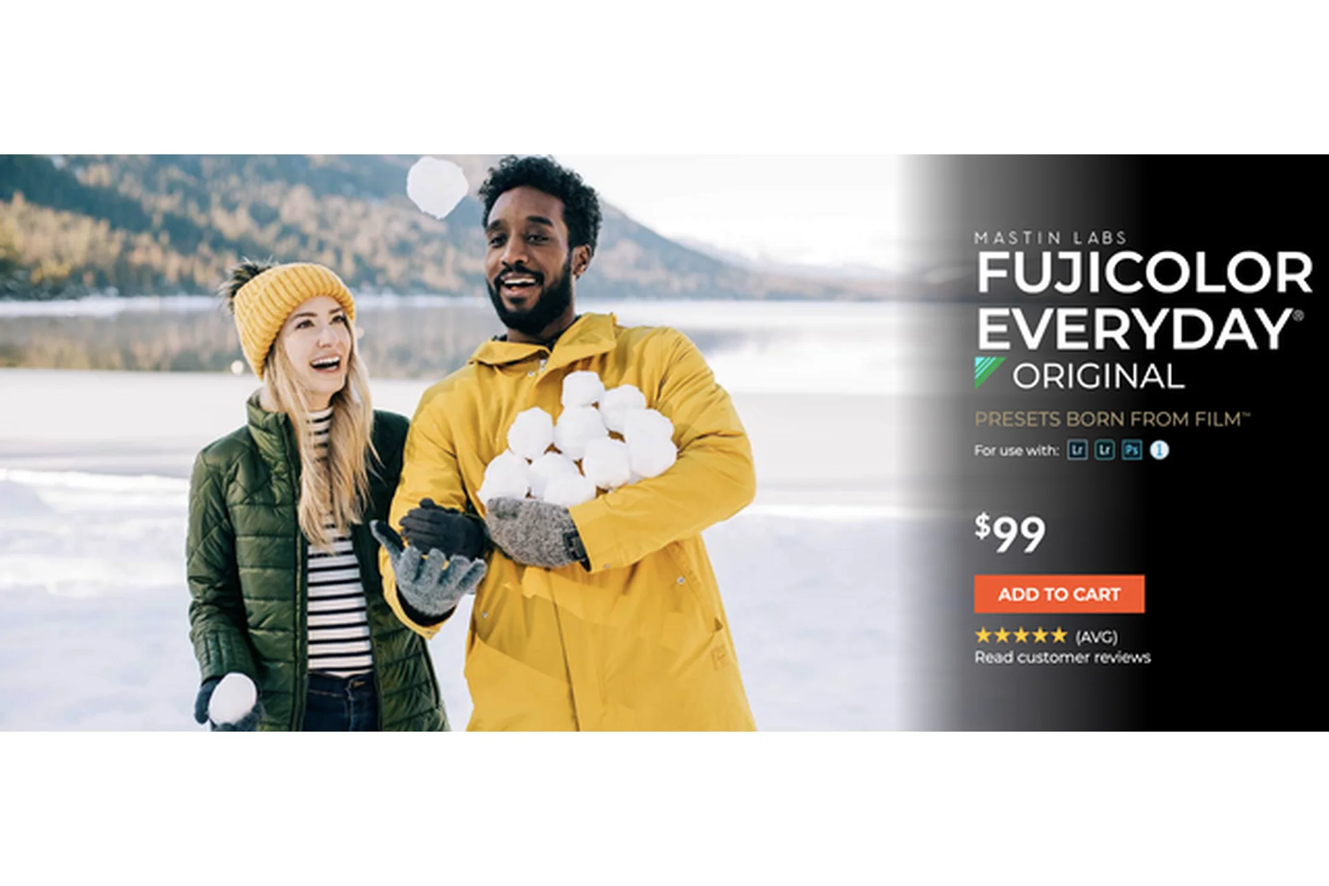 [Mastin Labs] Пленочные пресеты Fujicolor Everyday для Lightroom, фото 1 из 1.