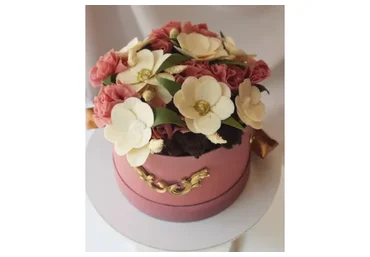 [Студия «Мусс»] Тубус с цветами (Виктория Углева)