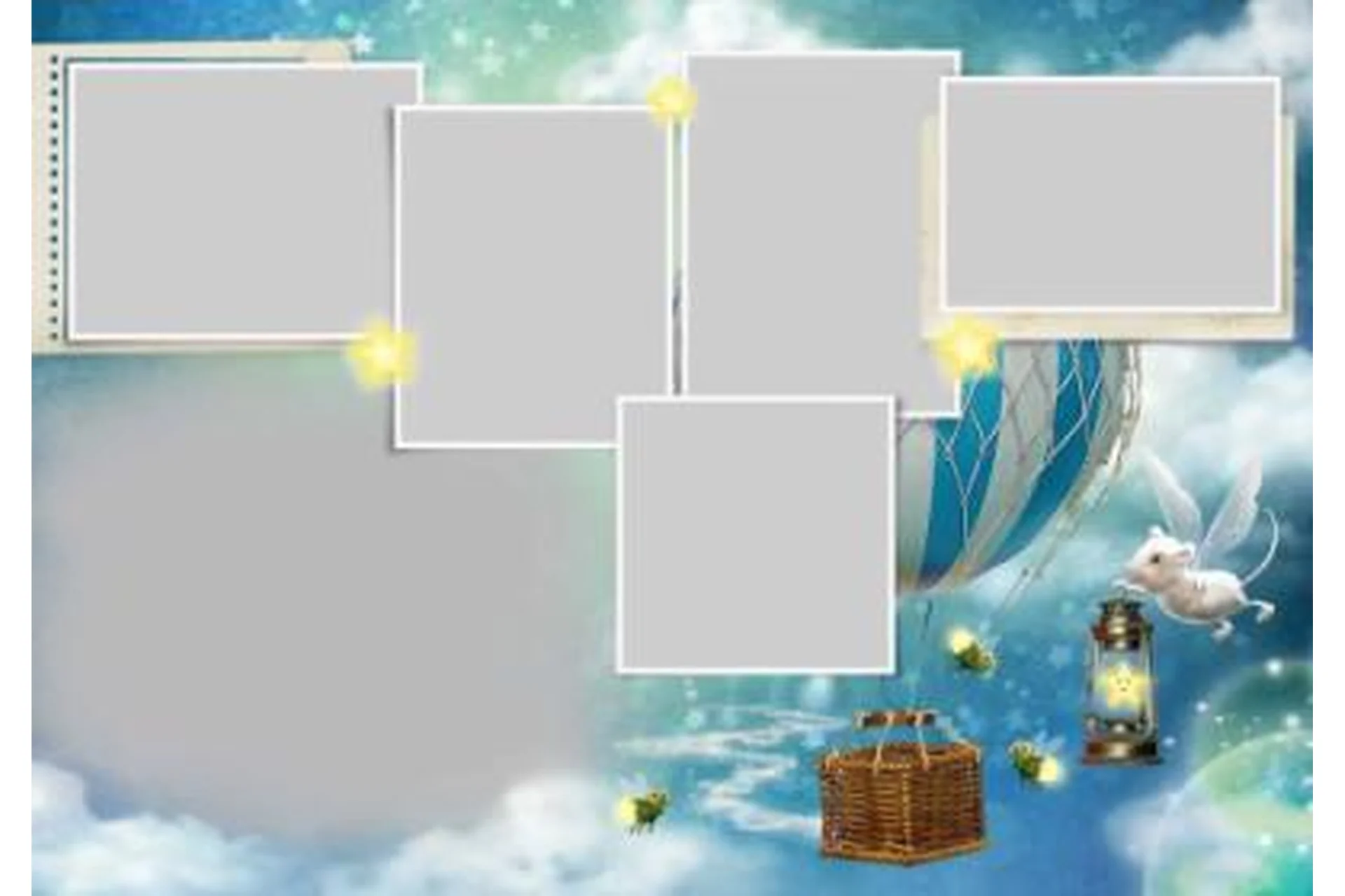 Выпускная фотокнига для детского садика «Детская комната 4», фото 1 из 1.