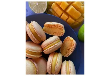 Крышки макарон на французской меренге без сушки (Анна Томильчик)