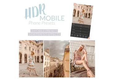 Мобильные Гламурные Пресеты HDR Mobile Pack (Sarah Loven)