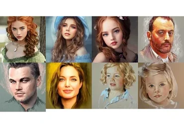 [Рисуй со мной] Портреты в цвете. Пастель / цветные карандаши (Наталья Коневец)