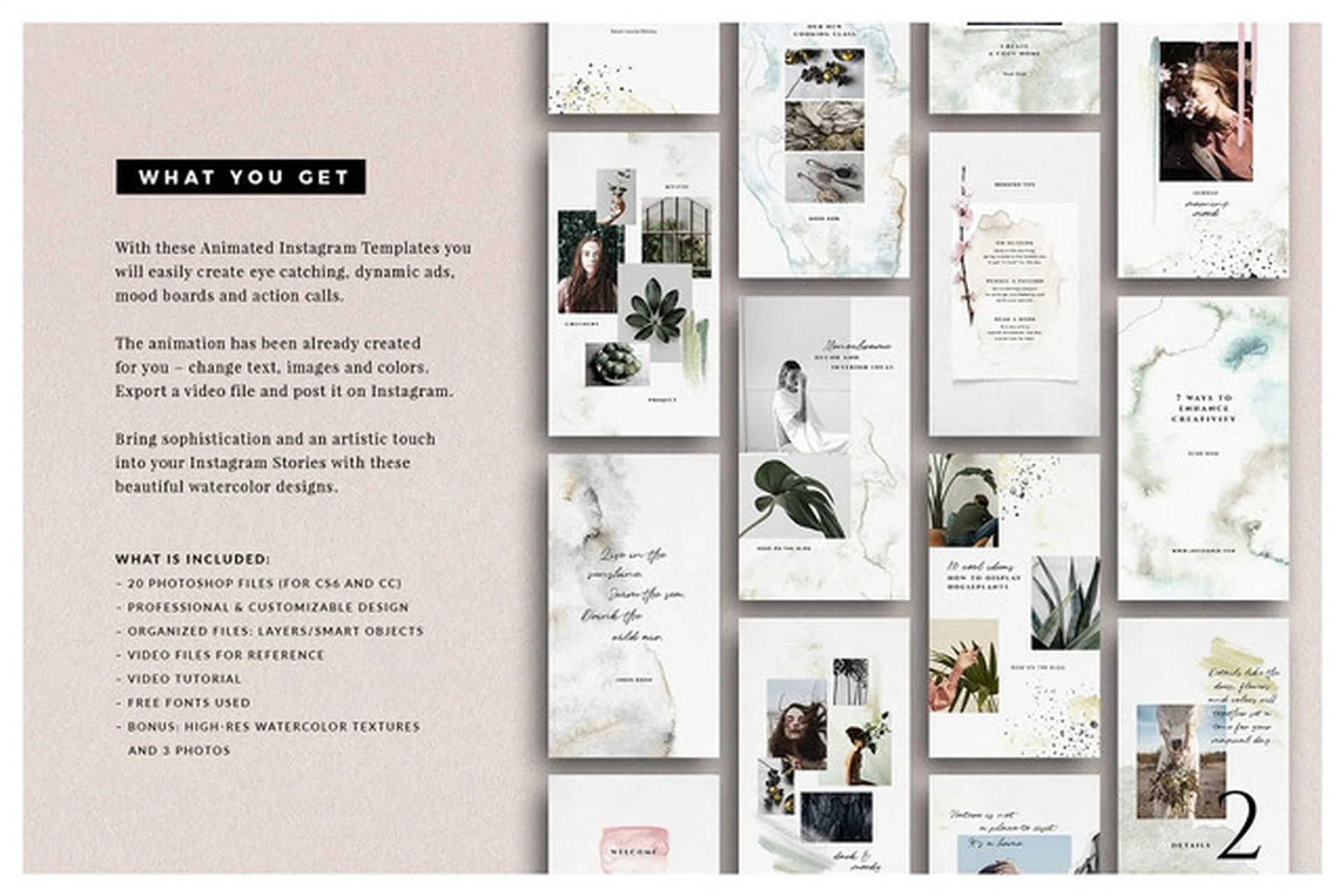 [CreativeMarket] Инстаграм истории, 2018, фото 1 из 1.