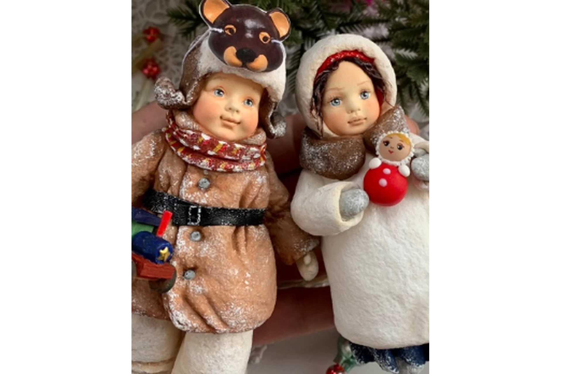 МК ватная игрушка из коллекции Ребята СССР (Анна Ульянова), фото 1 из 1.