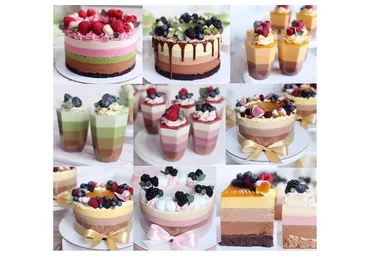 [Nezabudka Cake] Новый волшебный сборник по полосатым тортам и трайфлам (Алина Селиванова)