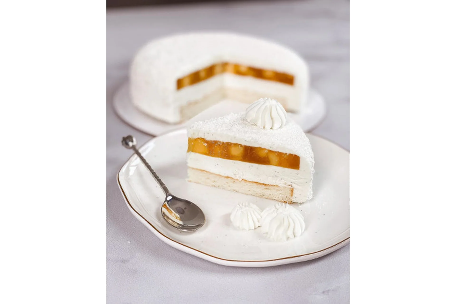 Торт «Манго-пломбир» (Ксения Нохрина), фото 1 из 1.