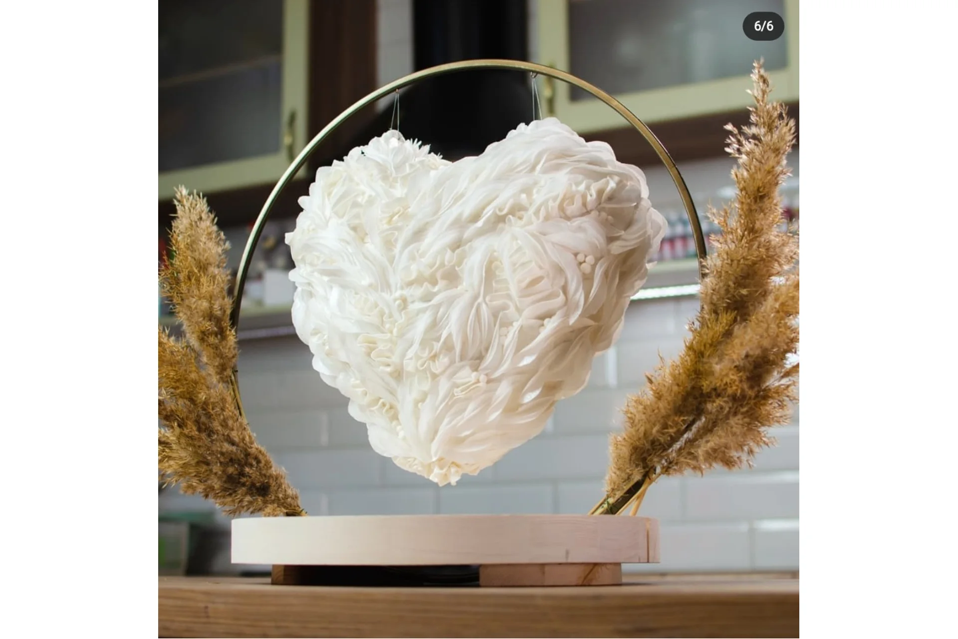 Торт Подвесное сердце из курса Мастер антигравитации. Любой из 5 уроков (Евгения Волошина), фото 1 из 1.