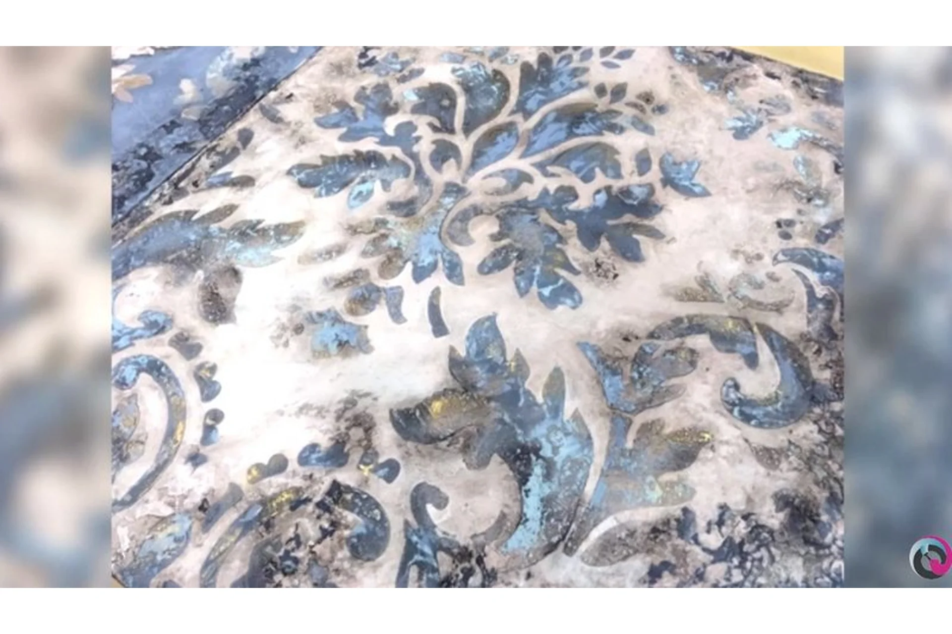 Живописные фактуры, интерьерное микс медиа панно (Наталья Жукова), фото 1 из 1.