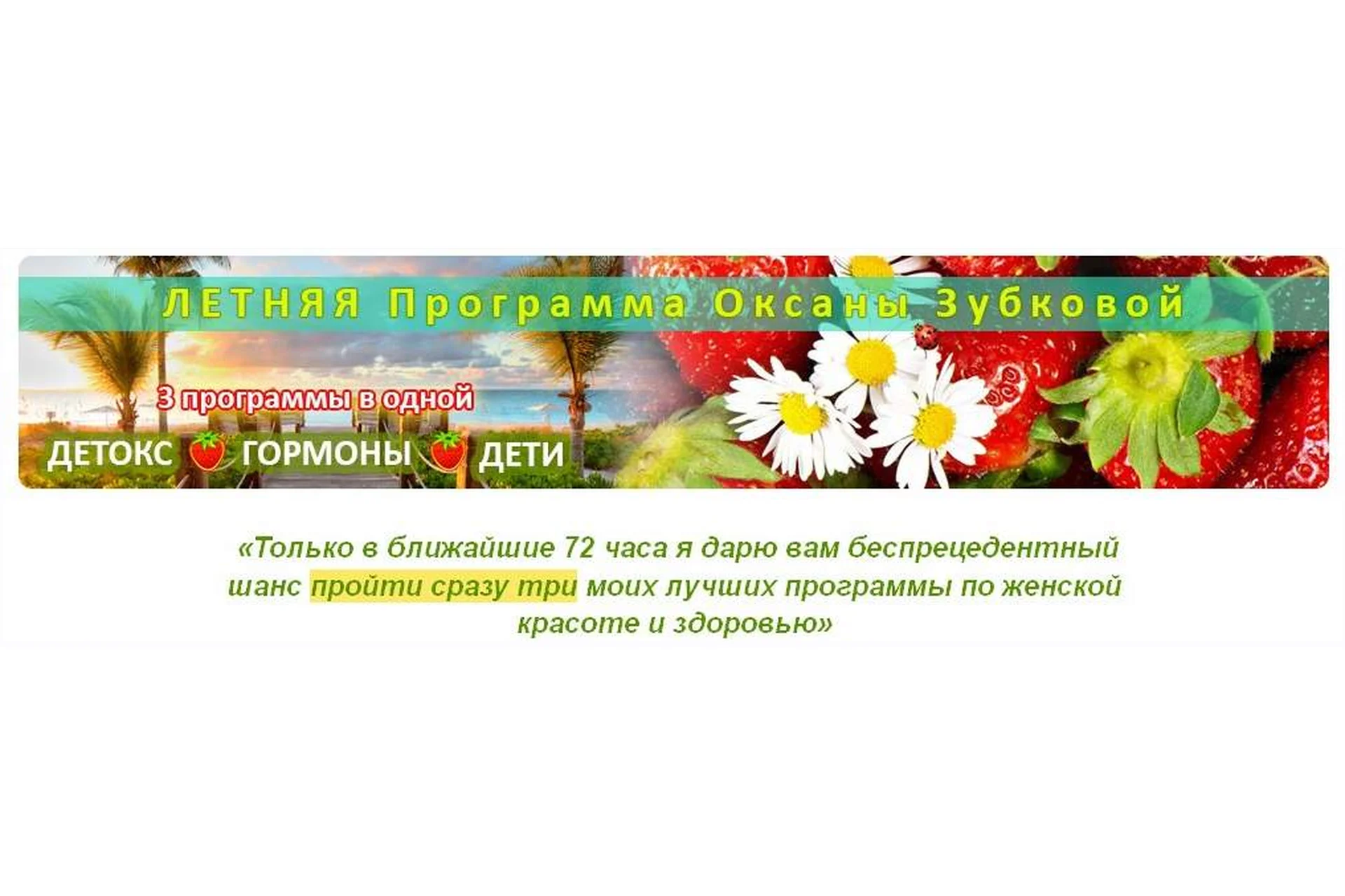 Детокс, гормоны и дети (Оксана Зубкова), фото 1 из 1.