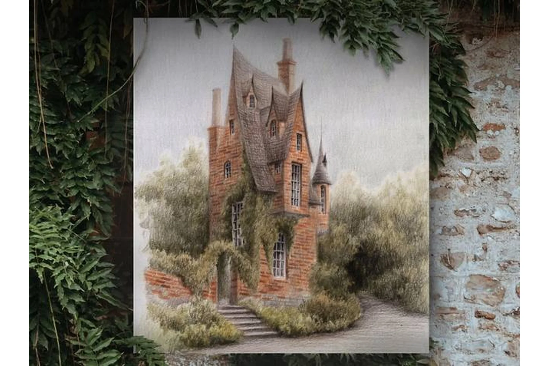 Дом в зелени (Анастасия Лавру), фото 1 из 1.