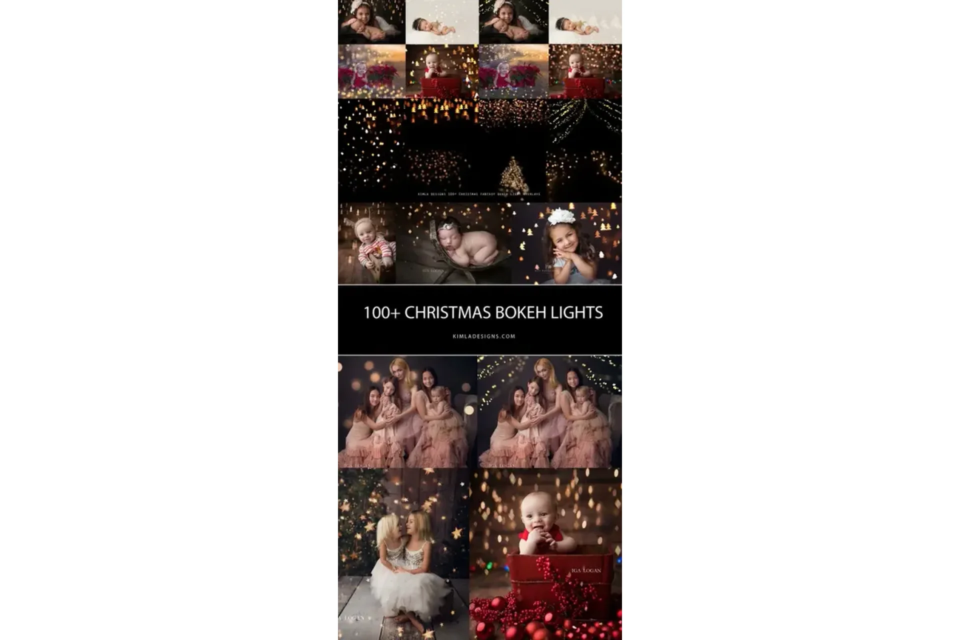 [Kimladesigns] Фотоналожения Рождественские фантазии. Chrismas Fantasy bokeh overlays, фото 1 из 1.