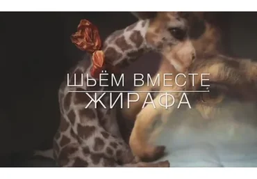 Жираф тедди (Анжелика Костин)