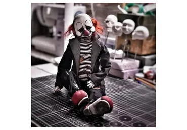 Кукла марионетка «Клоун» (Ольга Малыхина)