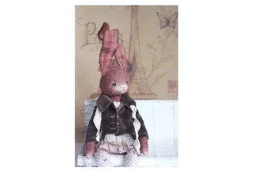 Заяц с длинными ногами и ушами + одежда (Татьяна Лисевич)