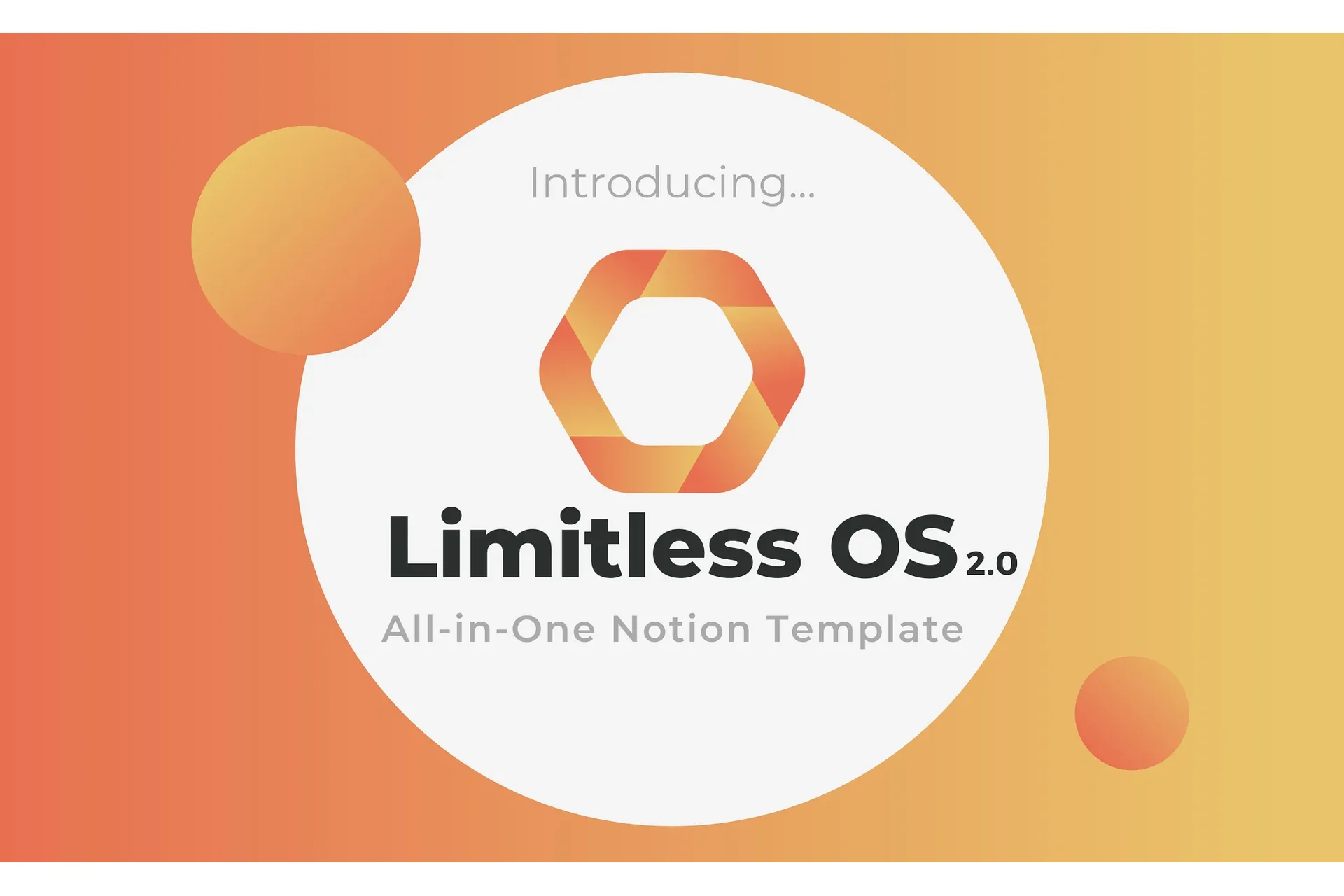 [Notion] Шаблон всё-в-одном Limitless OS 2.0 (Daniel Marthi), фото 1 из 1.