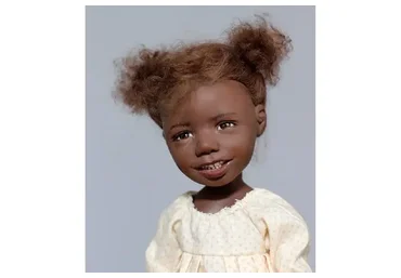 Полушарнирная куколка «Мулатка» (Ольга Кижаева)