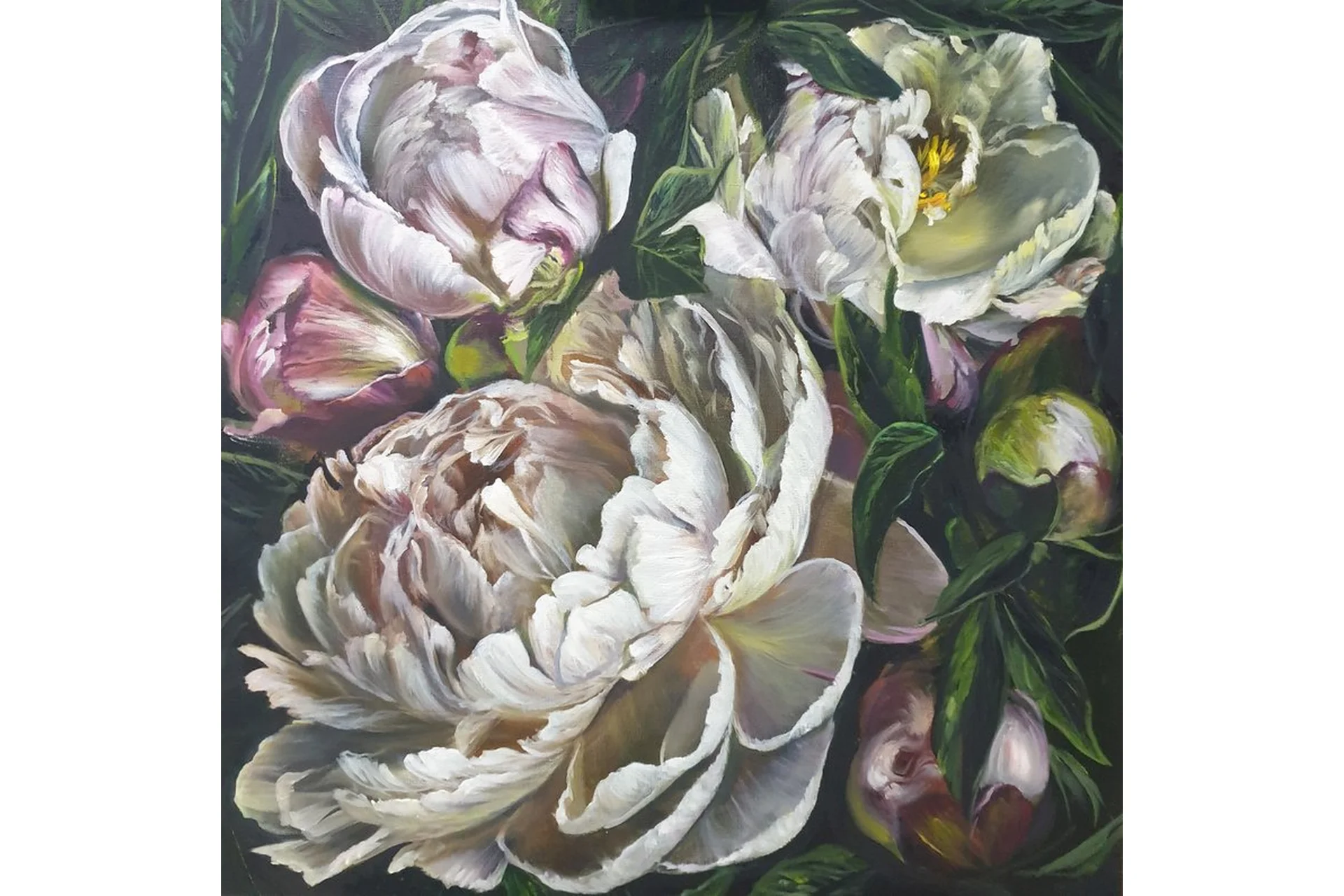 Пионы (Ольга Базанова), фото 1 из 1.