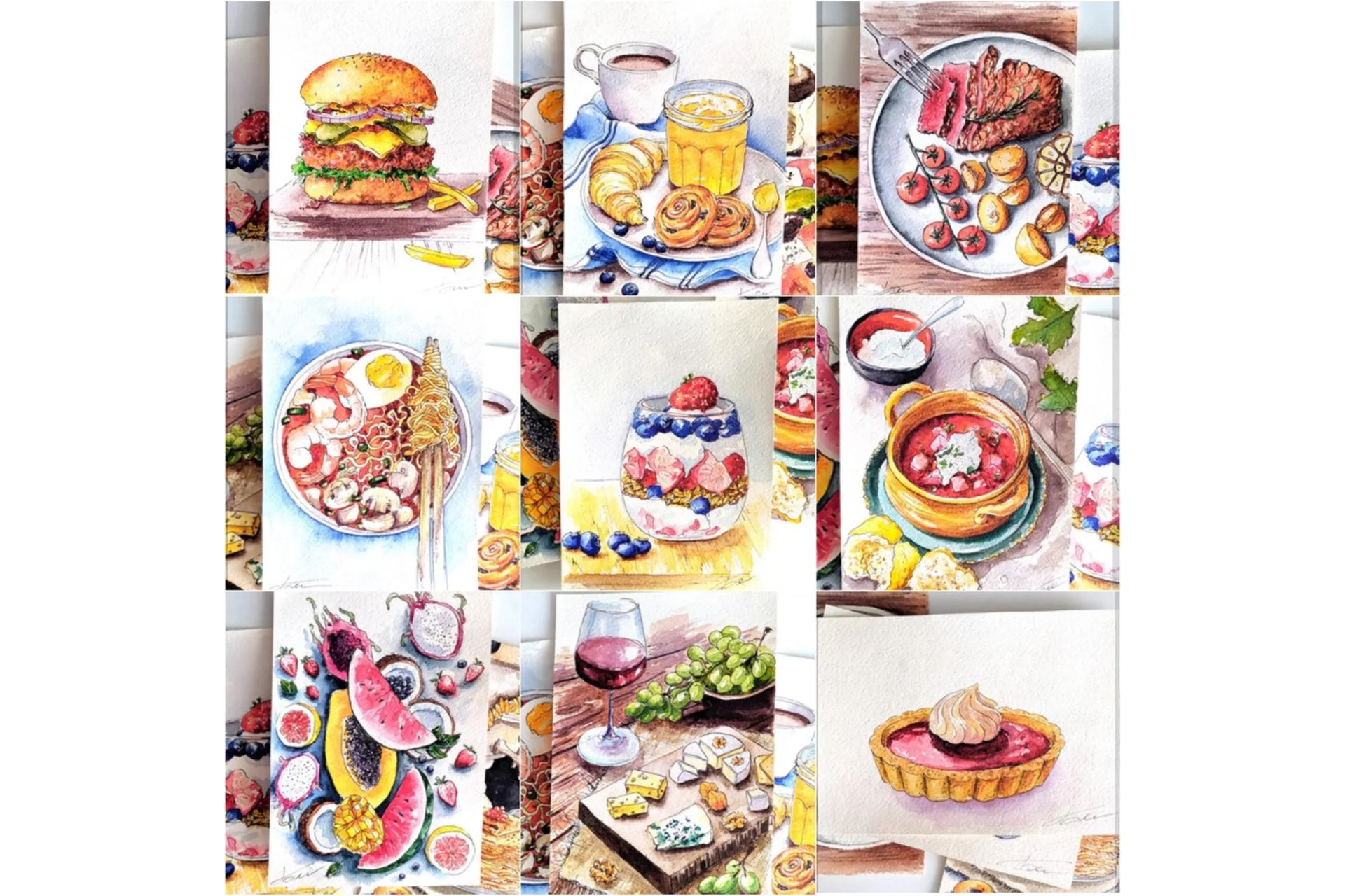 [Всем Арт] Food-скетчинг (Анна Белоусова), фото 1 из 1.