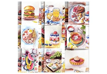 [Всем Арт] Food-скетчинг (Анна Белоусова)