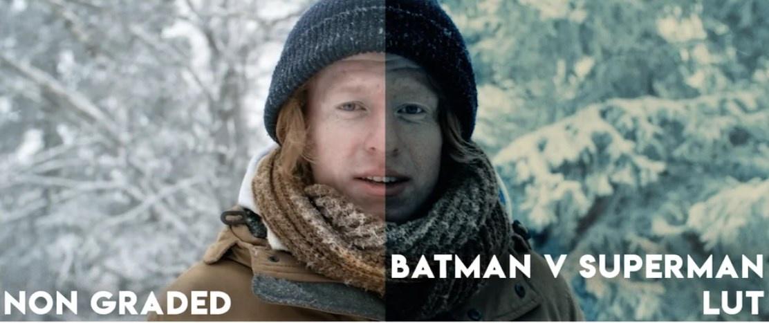 Movie LUTs. Batman v Superman: Dawn of Justice LUT 2023 (movieluts)