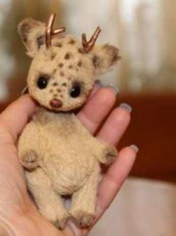 Выкройки олененка и зайчика (Лена Белобородова)