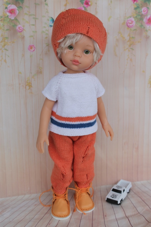 Питер Пэн - Лакшери рвань на Паолку, 34 см (Марина Кащенкова)