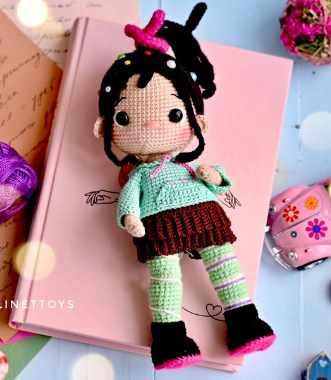 Мастер класс куколка Ванилопа (Алина Япаева)