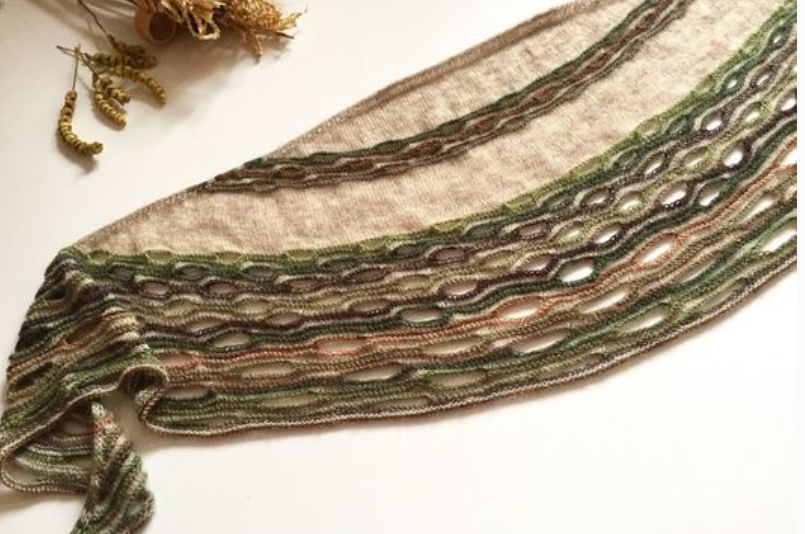 [Ателье Добрынинская Мануфактура] Шаль Паланга