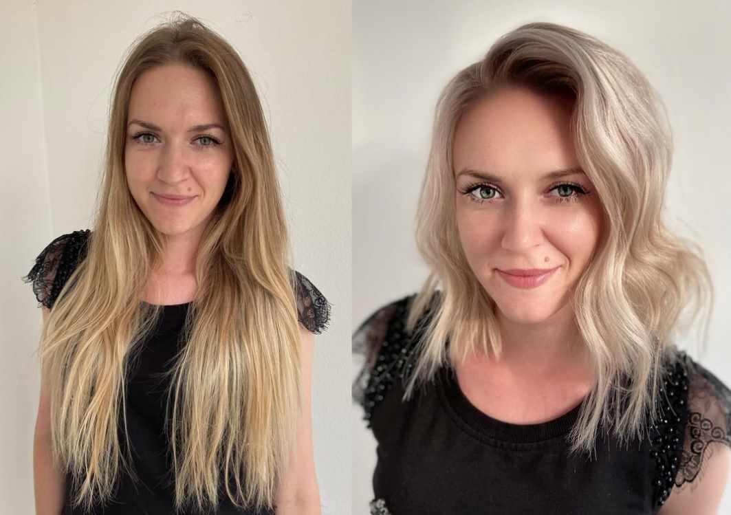 Из Air в Total blonde (Мира Чербаева)