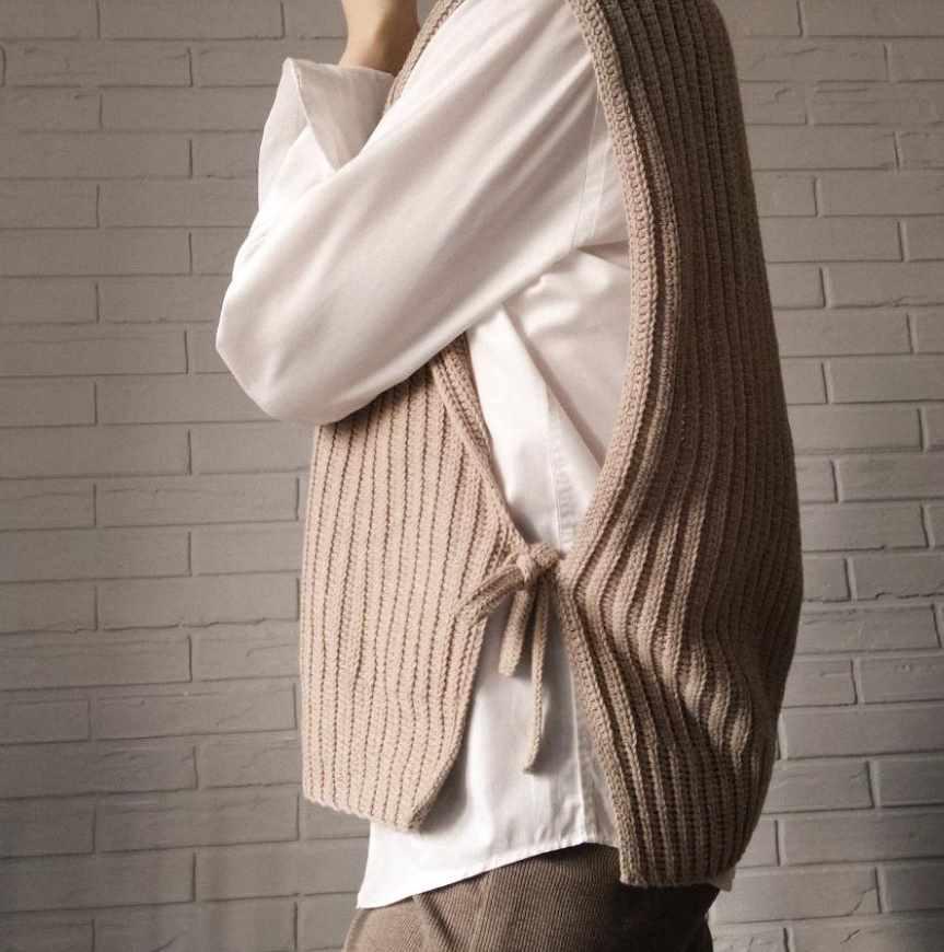 [knits_kate] Жилет Катарина (Екатерина Хмелидзе)