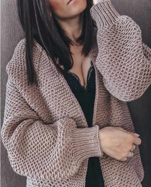 Вязаный Кардиган Неlen (Елена Грабенко)