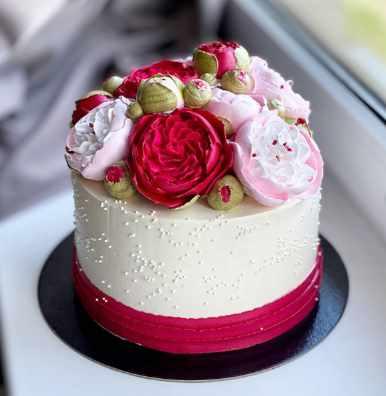 Онлайн-курс по кремовой флористике «Лето с Еленой Поповой». Тариф «Я сам» (Елена Попова) @elenapo11