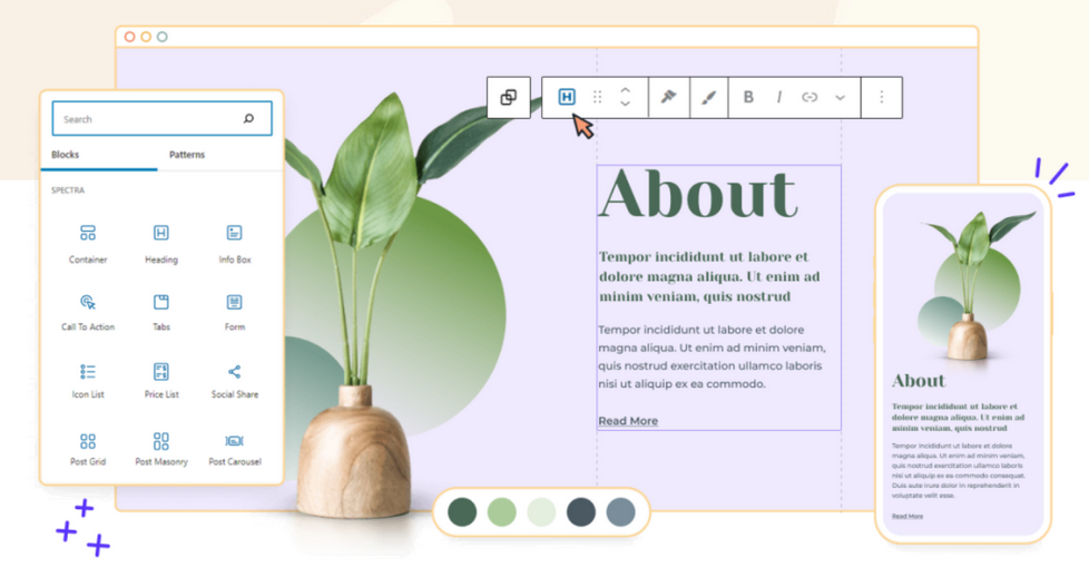[wpspectra] Visual Website Builder — конструктор и визуальный редактор для WordPress от создателя Астры. Тариф Spectra Pro