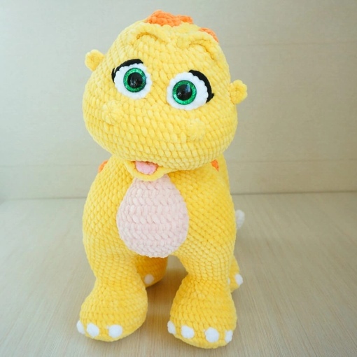 [evgenia_knitted_toys] Стегозавр (Евгения Гаврилова)