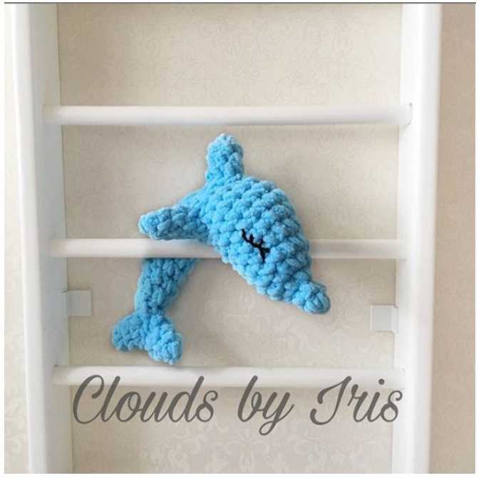 Мастер класс подушка Дельфин (clouds_by_iris)