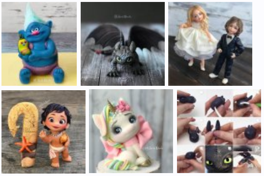 Мастер классы по лепке из мастики (Светлана Дзюба)