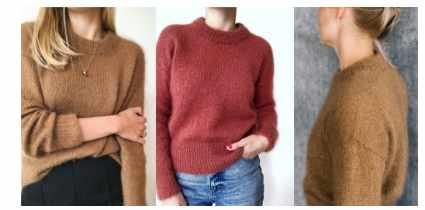 [Вяжи.ру] Свитер из мохера Stockholm (PetiteKnit)