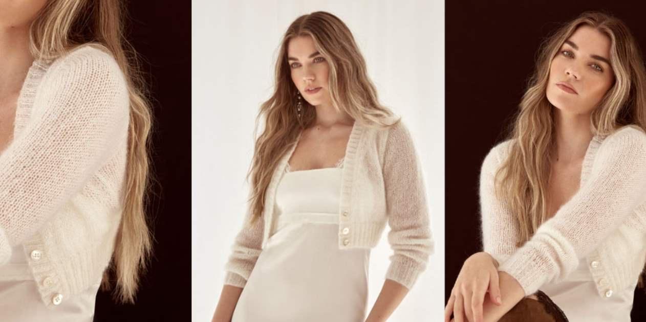 [vjazhi.ru] Короткий кардиган из мохера Lyra (Ким Харгривз)