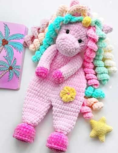 Комфортер Единорожка - Лошадка (Елена Харитонова)