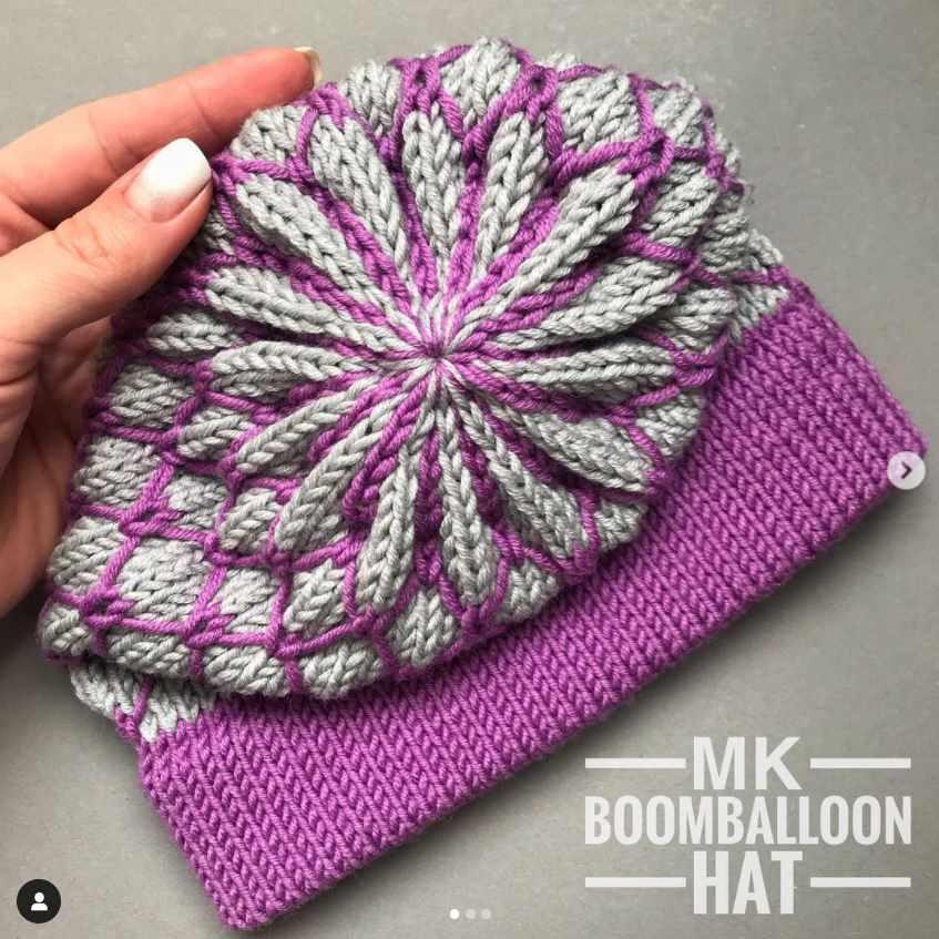Шапочка boom balloon hat (grenka87knit)