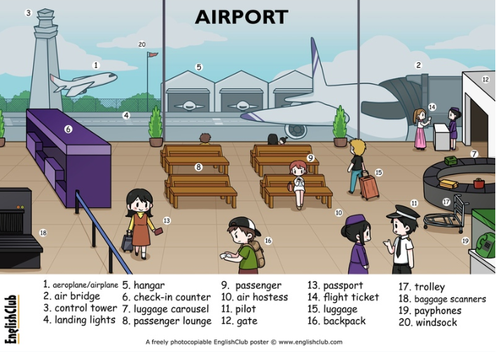 Интерактивная игра Airport finder (Ольга Белькова)